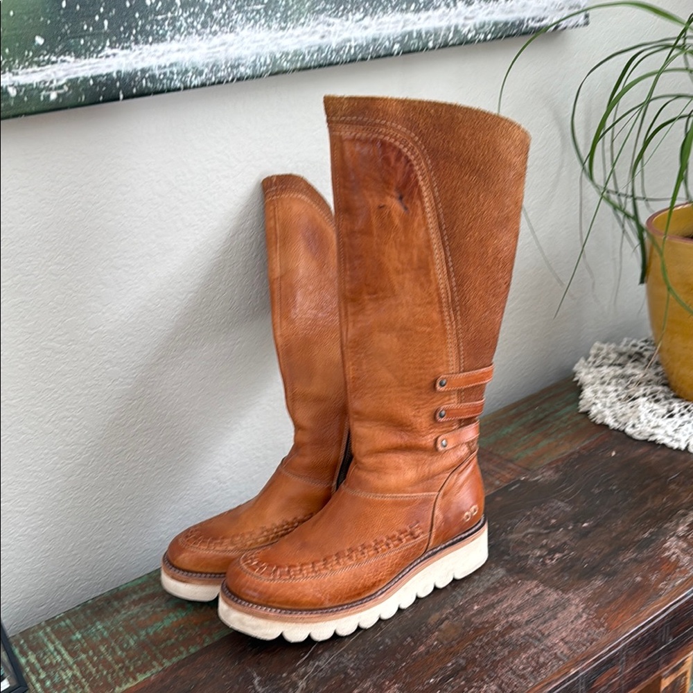 Bed Stu knee high boots.